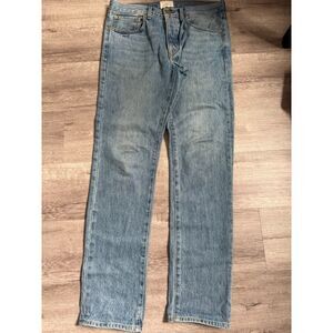 Sid Mashburn Slim Straight Jeans Non-Selvedge Light Wash 32x32 Men’s USA